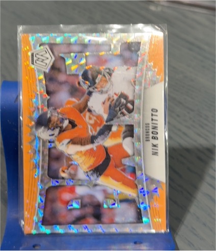 2025 Panini Mosaic Bang! #5 Nik Bonitto — front