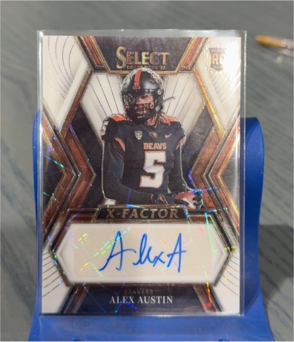 2023 Panini Select Draft Picks #XS-AAU Alex Austin — front