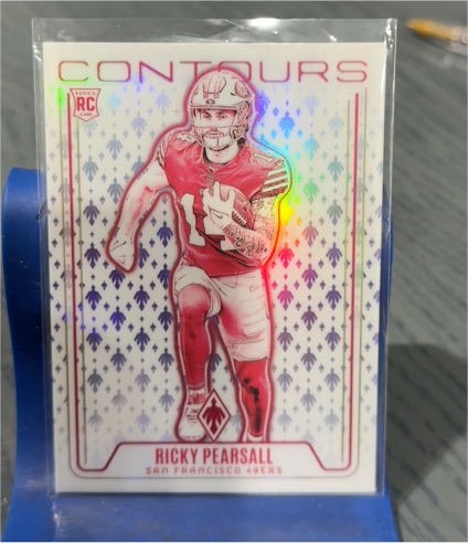 2024 Panini Phoenix #CON-RPL Ricky Pearsall Contours Rookie — front