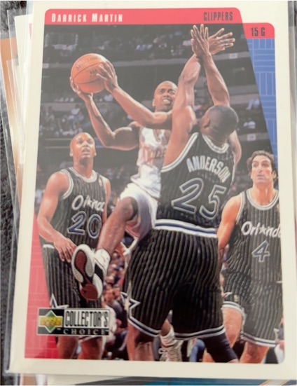 1997-98 Upper Deck Collector's Choice #261 Darrick Martin — front
