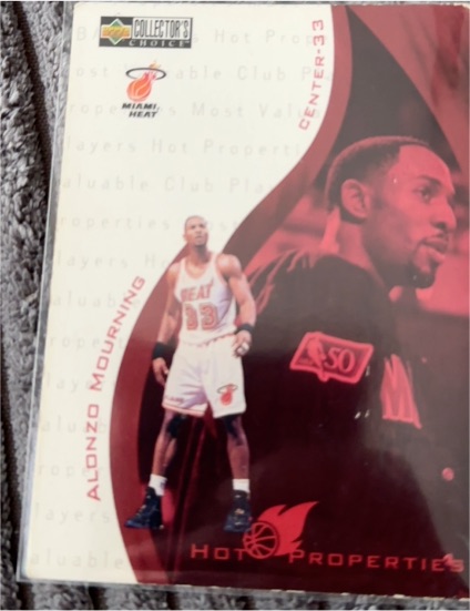 1997-98 Upper Deck Collector's Choice #369 Alonzo Mourning — front