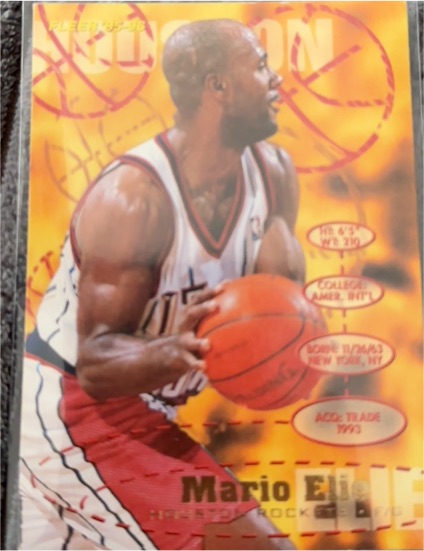 1995-96 Fleer #222 Mario Elie — front