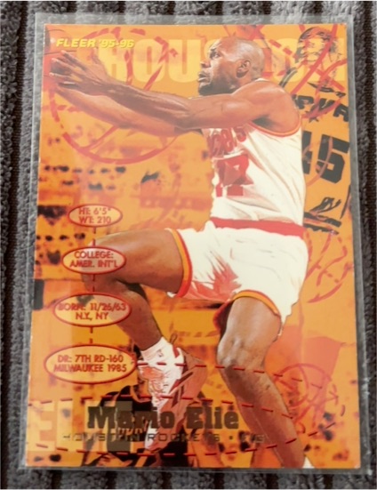 1995-96 Fleer #67 Mario Elie — front