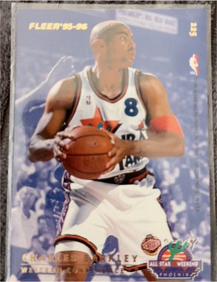1995-96 Fleer #255 Charles Barkley — front