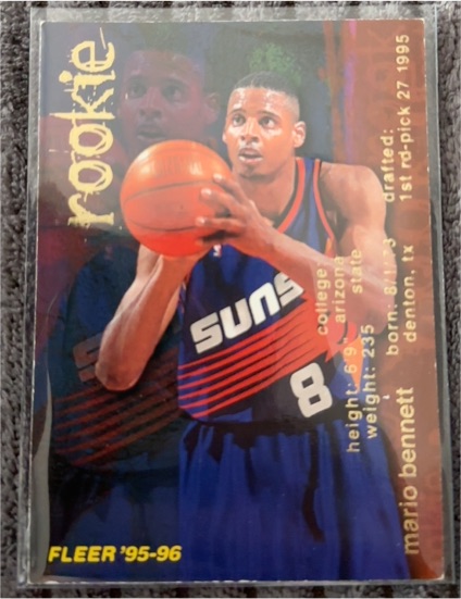 1995-96 Fleer #283 Mario Bennett — front