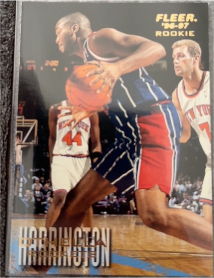 1996-97 Fleer #192 Othella Harrington — front