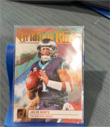 2023 Panini Donruss Gridiron Kings #GK-14 Jalen Hurts — front