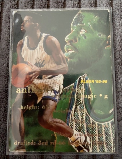 1995-96 Fleer #127 Anthony Bowie — front