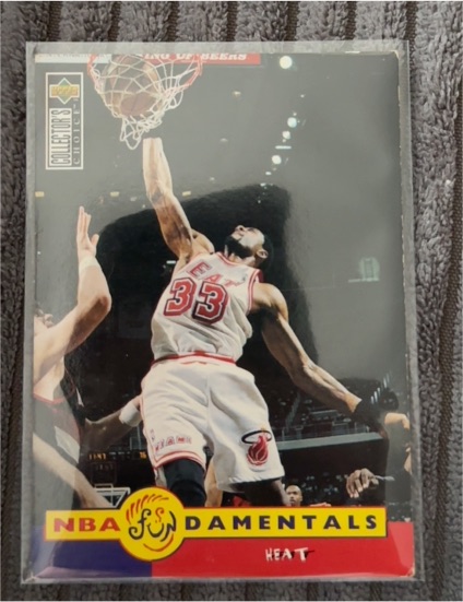 1996-97 Upper Deck Collector's Choice #179 Alonzo Mourning — front