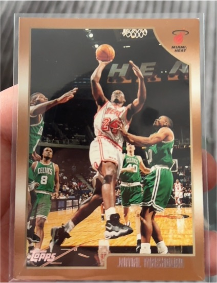 1998-99 Topps #25 Jamal Mashburn — front