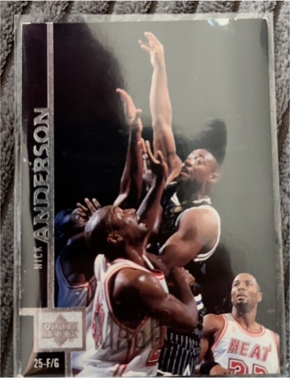 1997-98 Upper Deck #268 Nick Anderson — front
