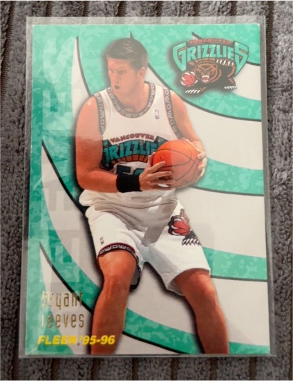 1995-96 Fleer #278 Bryant Reeves — front