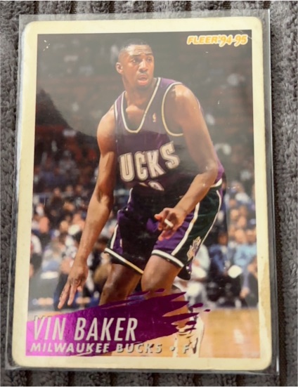1994-95 Fleer #123 Vin Baker — front