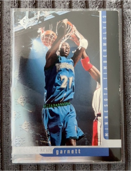 1996-97 Upper Deck SP #64 Kevin Garnett — front