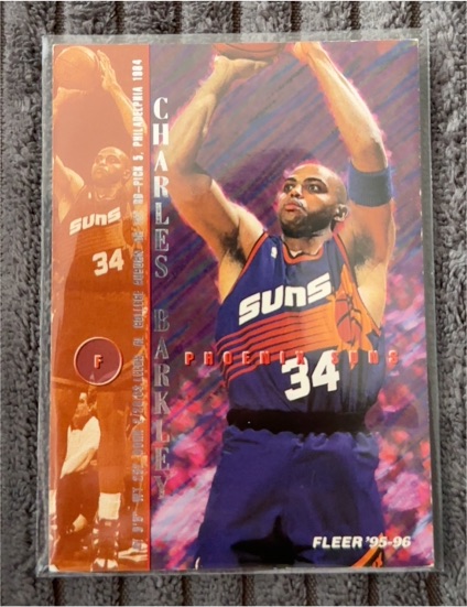 1995-96 Fleer #142 Charles Barkley — front