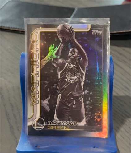 2025-26 Topps Basketball Blackout #137 Draymond Green — front
