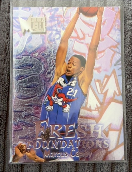 1996-97 Fleer Metal #234 Marcus Camby Fresh Foundations — front