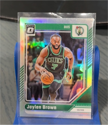 2024-25 Panini Donruss Optic #206 Jaylen Brown — front