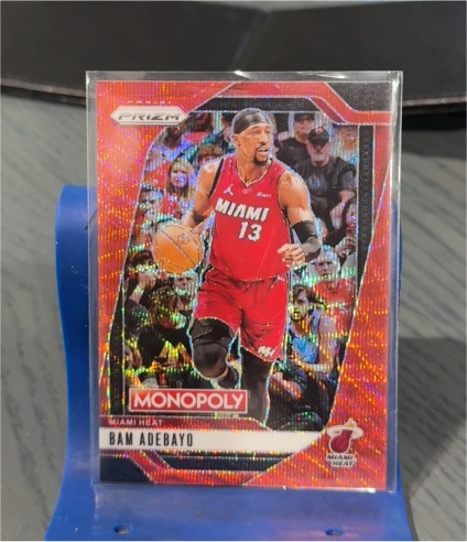 2024-25 Panini Prizm Monopoly #28 Bam Adebayo — front