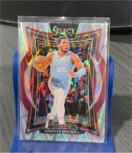 2024-25 Panini Select #21 Donovan Mitchell — front
