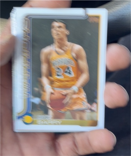 2025 Topps Chrome #249 Rick Barry — front