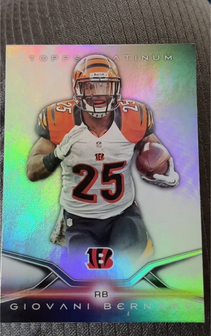 2014 Topps Platinum #11 Giovani Bernard — front