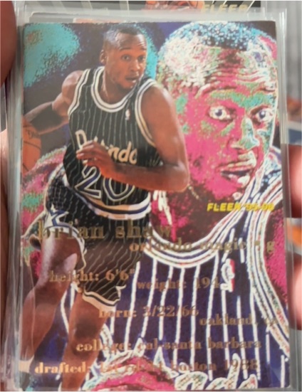 1995-96 Fleer #133 Brian Shaw — front