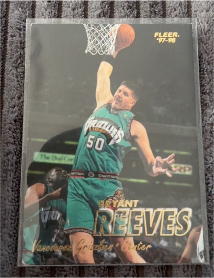 1997-98 Fleer #204 Bryant Reeves — front