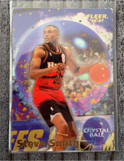 1996-97 Fleer #276 Steve Smith Crystal Ball — front