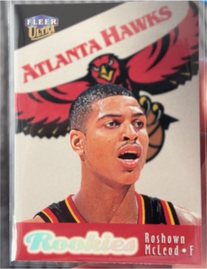 1998-99 Fleer Ultra #104 Roshown McLeod Rookie Card — front