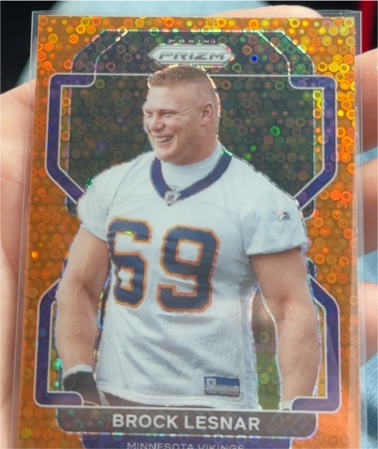 2021 Panini Prizm #134 Brock Lesnar — front