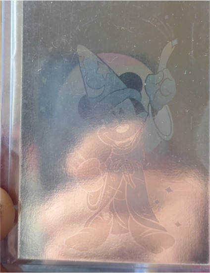 1992 Impel Fantasia Mickey Mouse Hologram — front