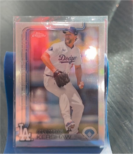 2025 Topps Chrome #88 Clayton Kershaw — front