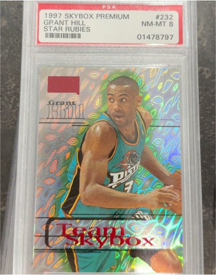 1997 Skybox Premium #232 Grant Hill — front