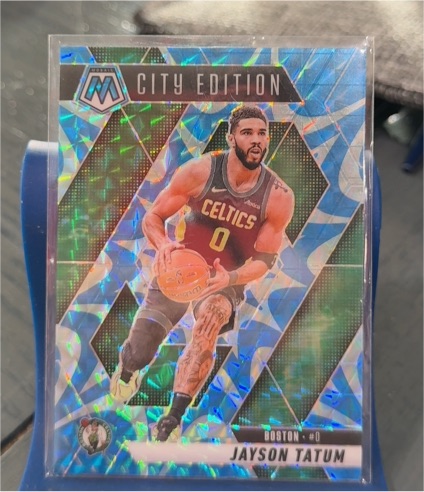 2024-25 Panini Mosaic - City Edition #287 Jayson Tatum — front