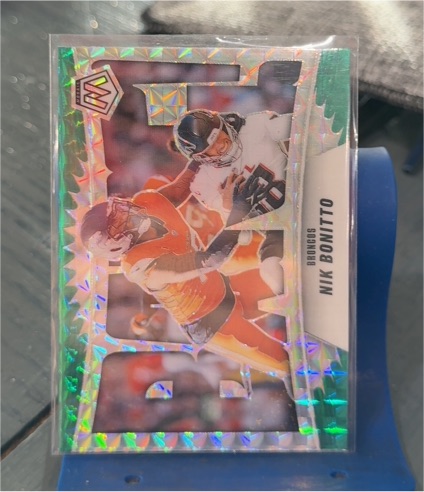 2025 Panini Mosaic Bang! #5 Nik Bonitto — front