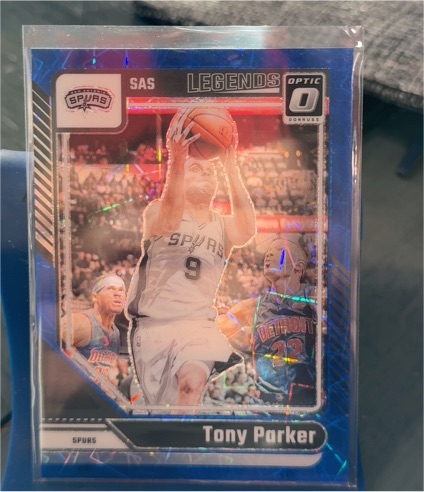 2024 Donruss Optic SAS Legends Tony Parker — front