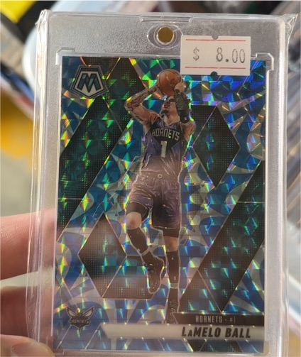 2019-20 Panini Mosaic #215 LaMelo Ball — front
