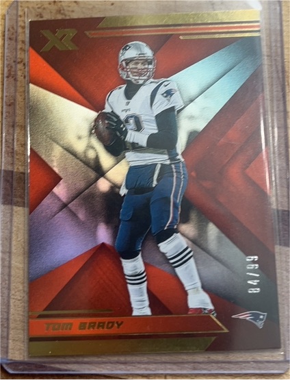 2019 Panini XR #84 Tom Brady — front