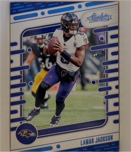 2024 Panini Absolute #9 Lamar Jackson — front