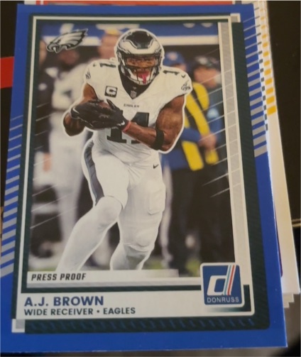 2025 Panini Donruss #22 A.J. Brown — front