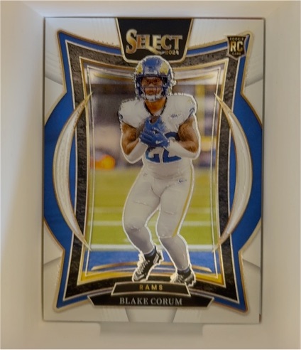 2024 Panini Select Concourse #9 Blake Corum Rookie — front