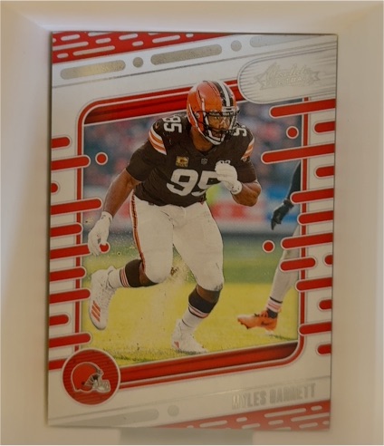 2024 Panini Absolute #25 Myles Garrett — front