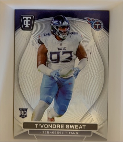 2024 Panini Totally Certified #172 T'Vondre Sweat — front