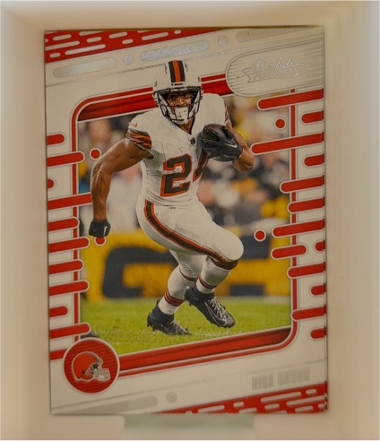 2024 Panini Absolute #23 Nick Chubb — front