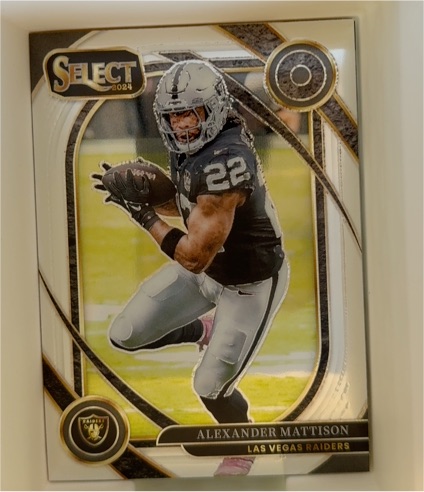 2024 Panini Select - Club Level #204 Alexander Mattison — front