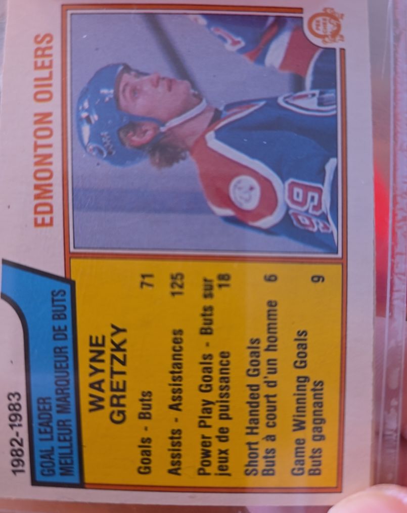 1983-84 O-Pee-Chee #22 Wayne Gretzky — front