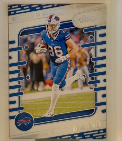 2024 Panini Absolute Football #13 Dalton Kincaid — front