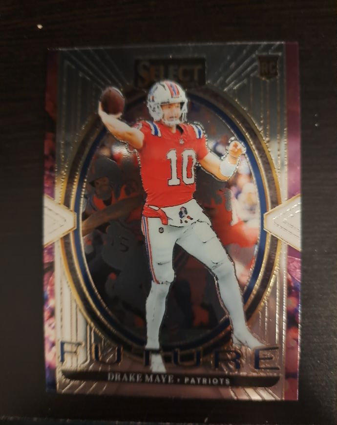 2024 Panini Select #5 Drake Maye Select Future — front