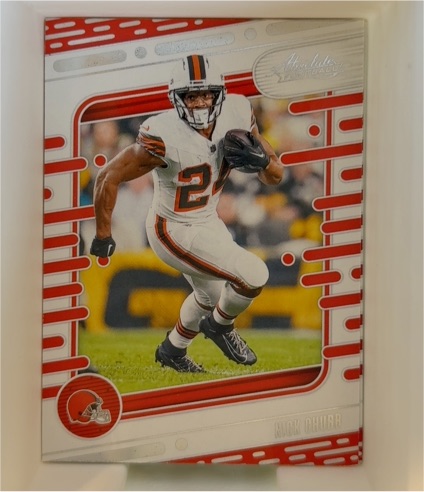 2024 Panini Absolute Football #23 Nick Chubb — front